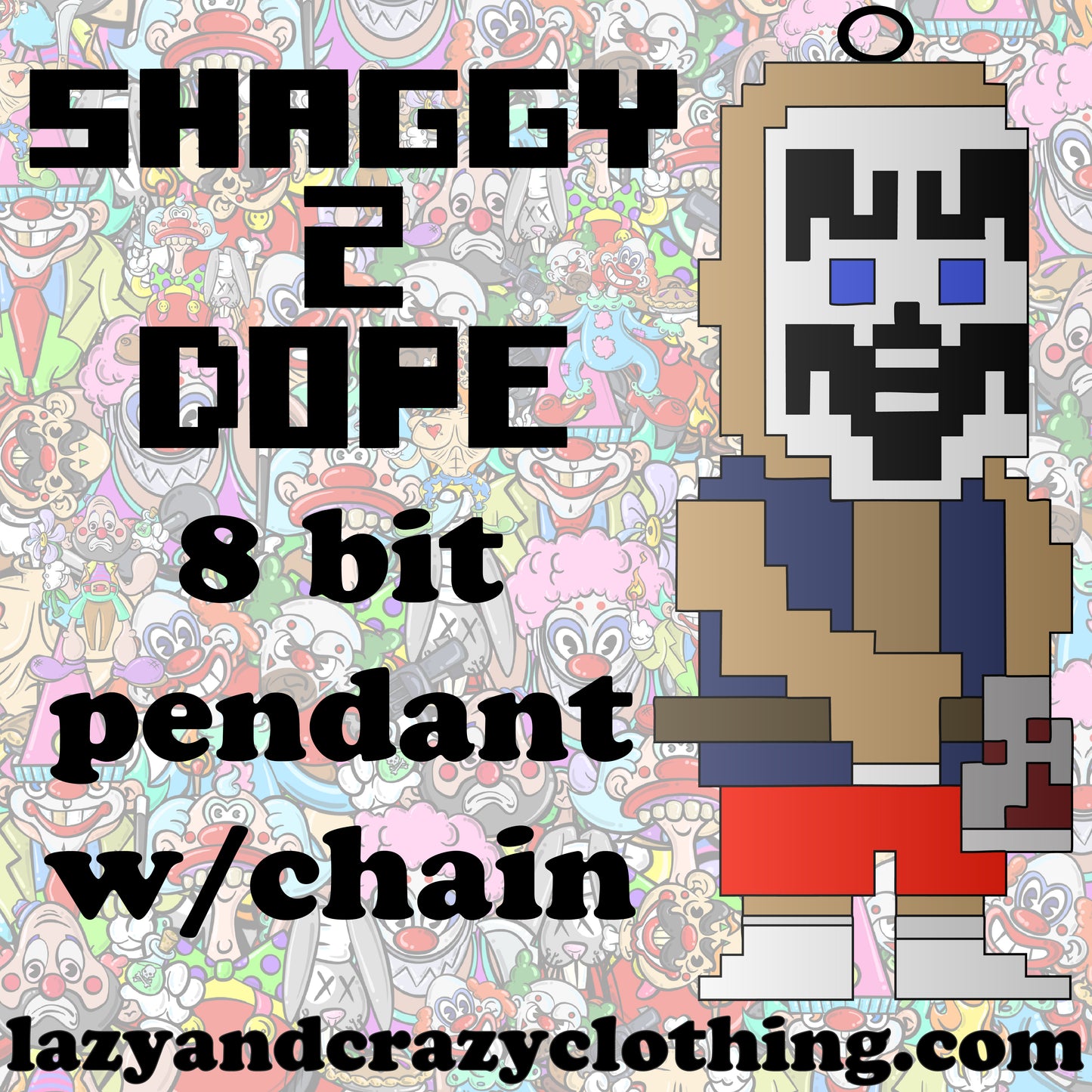 CLOWNIN PENDANT (pre order)