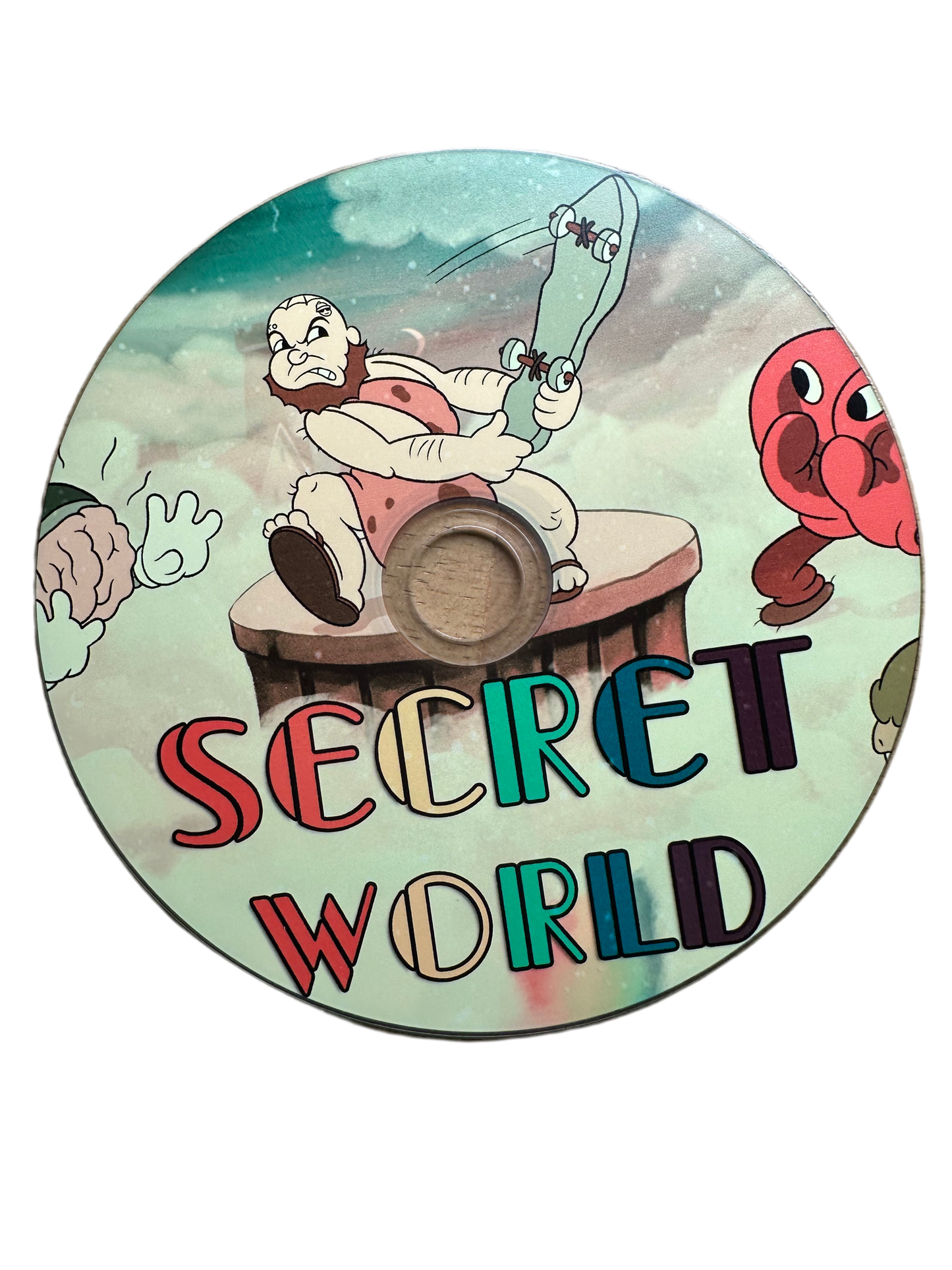 SECRET WORLD AUTOGRAPHED CD