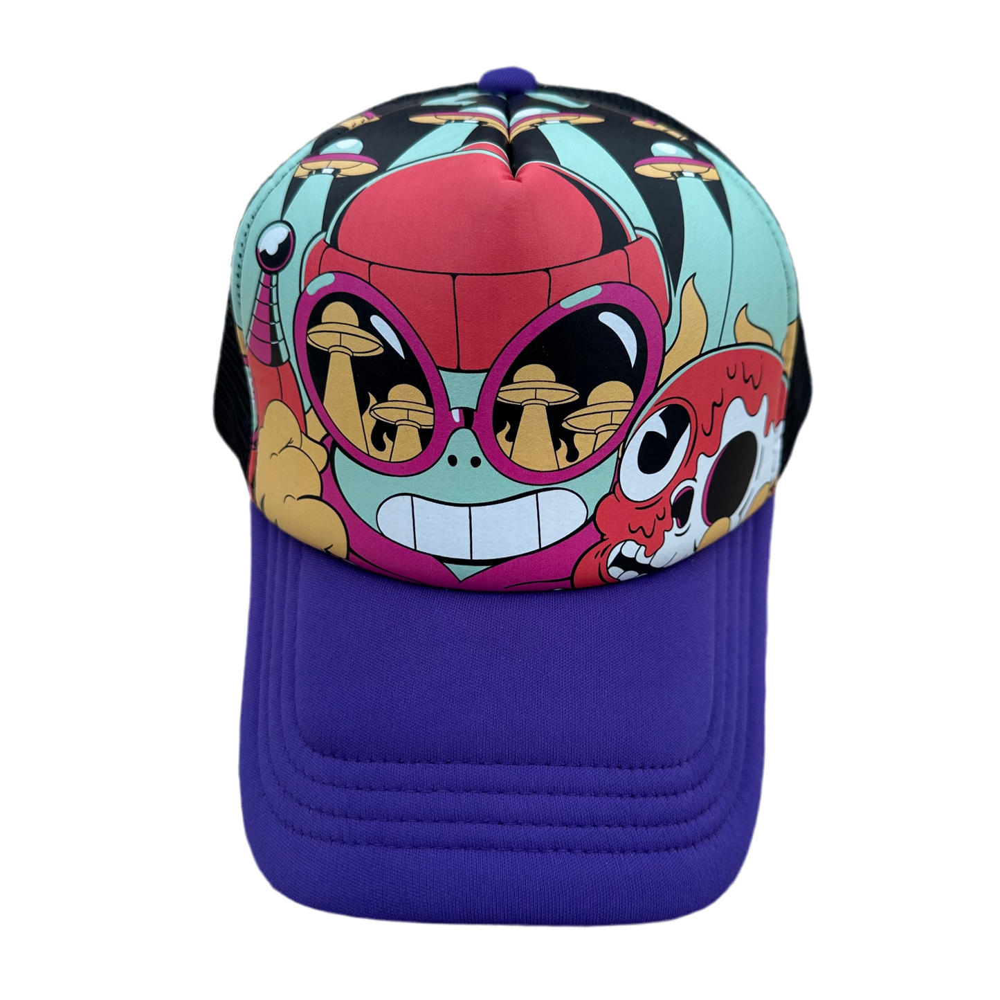 UFO FIRE TRUCKER HAT