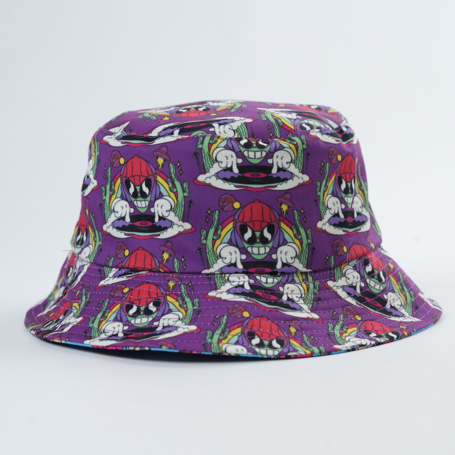 DJ ALIEN DINO BUCKET HAT