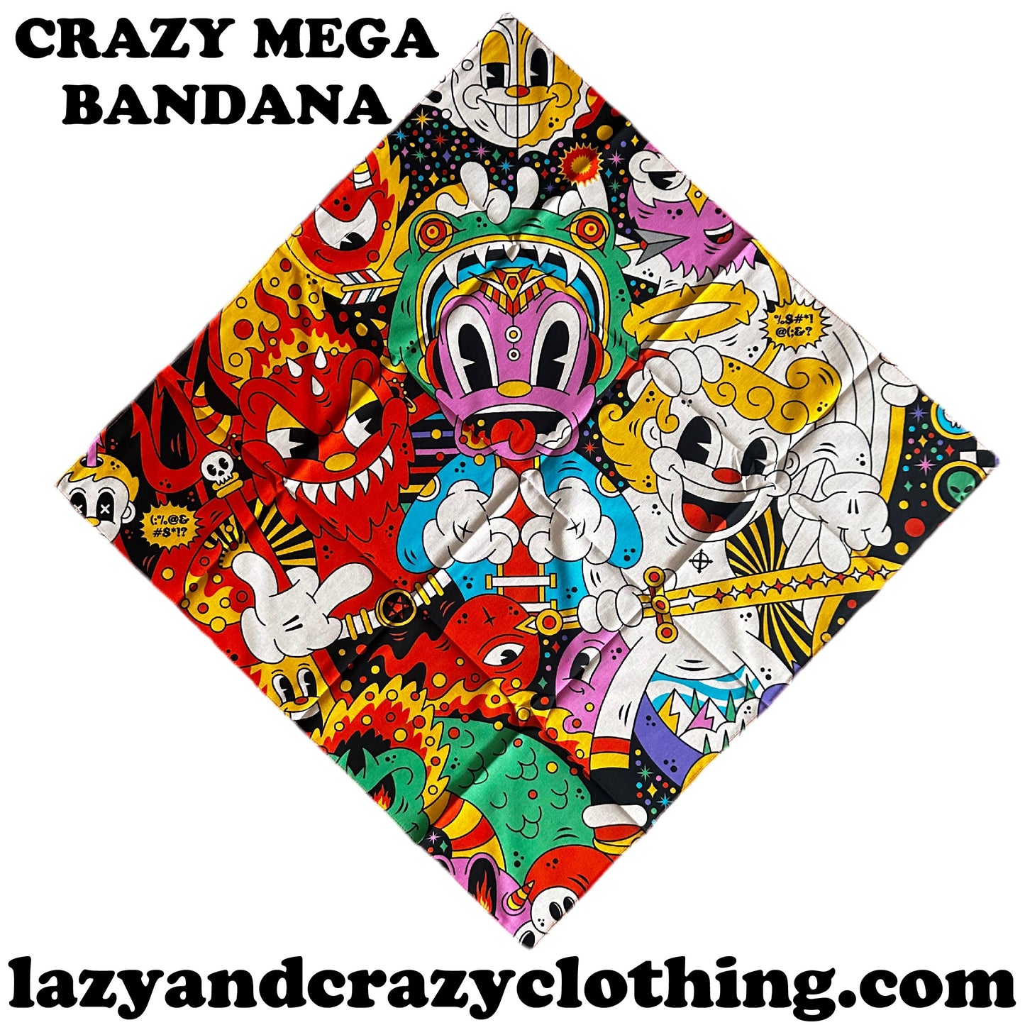 CRAZY MEGA BANDANA (In stock)
