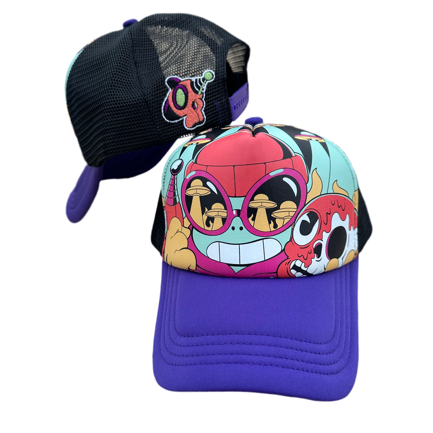 UFO FIRE TRUCKER HAT