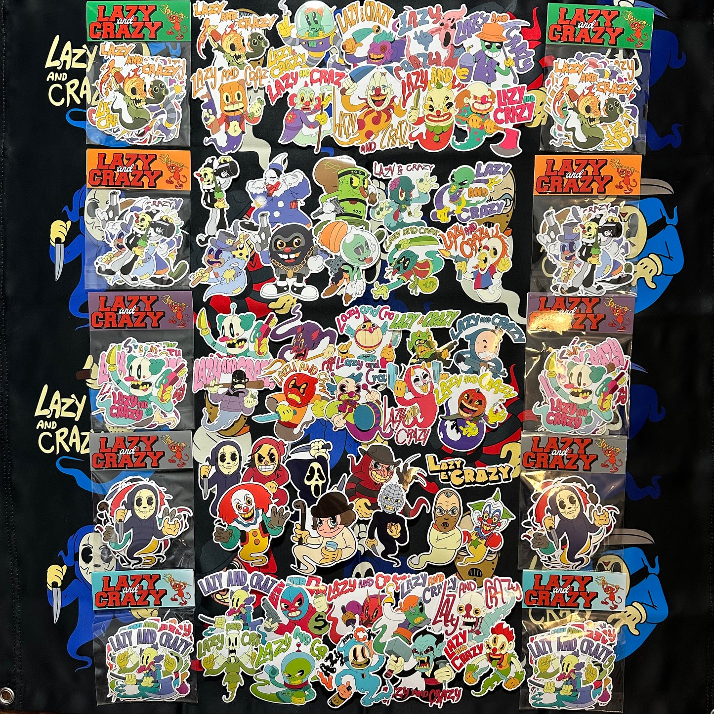 10 STICKER PACKS (5 separate sets)