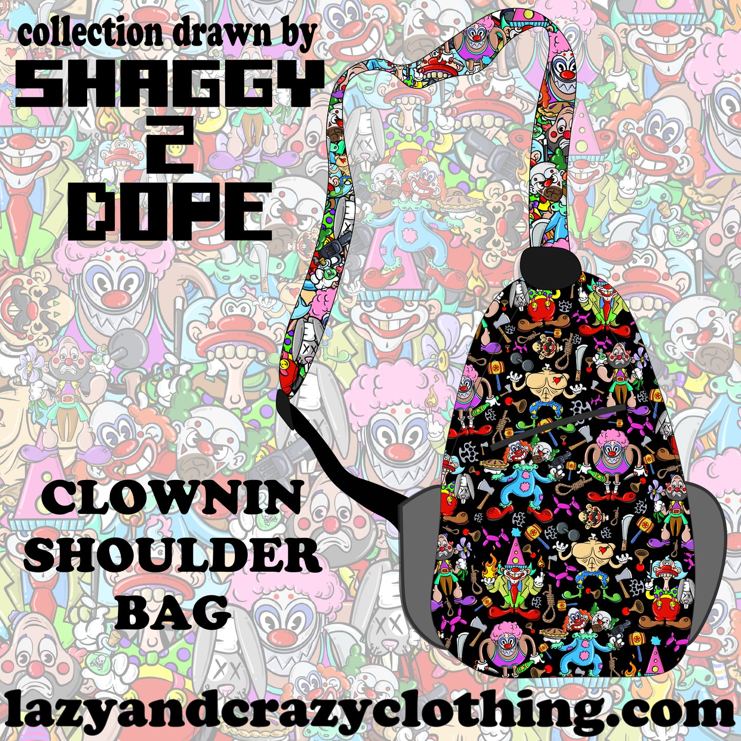 CLOWNIN SHOULDER BAG (pre order)