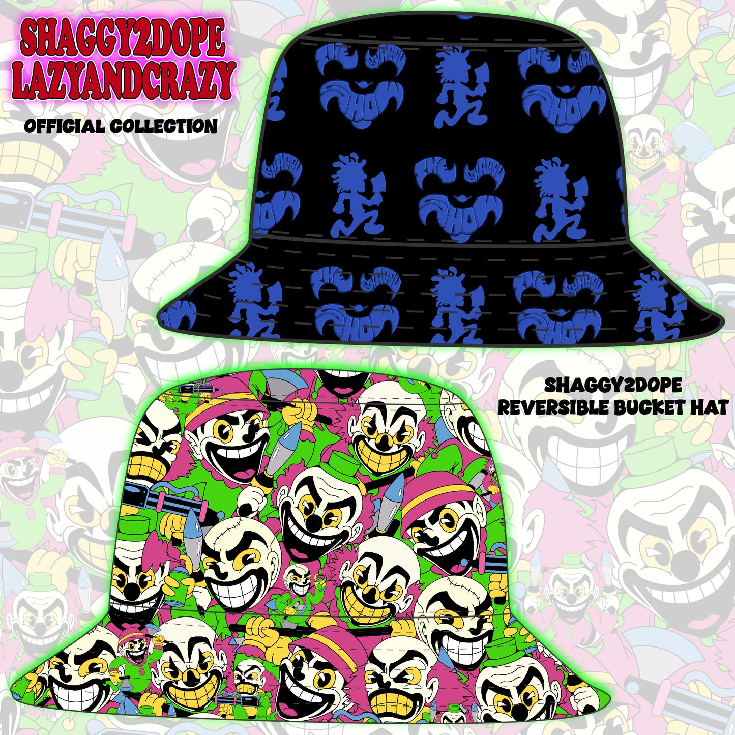 SHAGGY2DOPE BUCKET HAT (pre order)