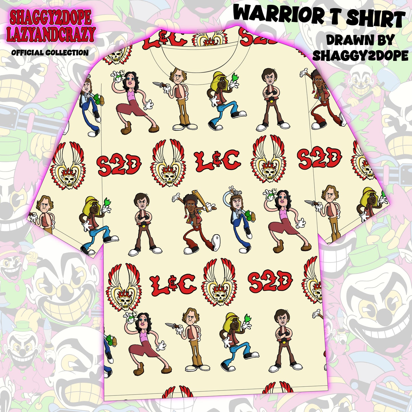 WARRIOR T SHIRT (pre order)