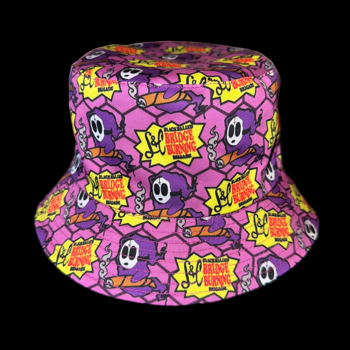 SMOKIN MEGA/420 GREAPER BUCKET HAT (ready to ship)