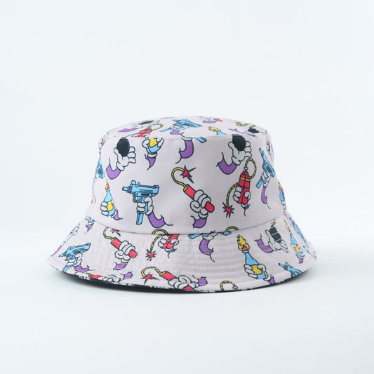 FIGHT CLOUD REVERSIBLE BUCKET HAT (pre order)
