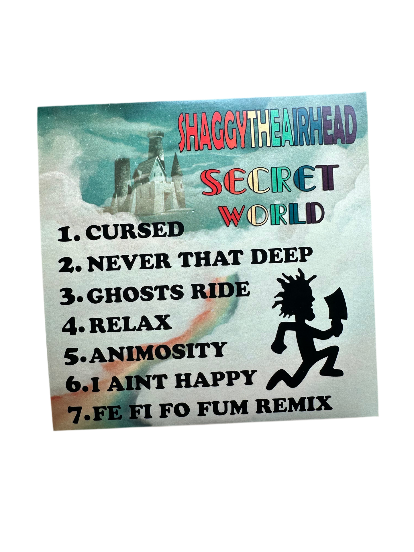 SECRET WORLD AUTOGRAPHED CD