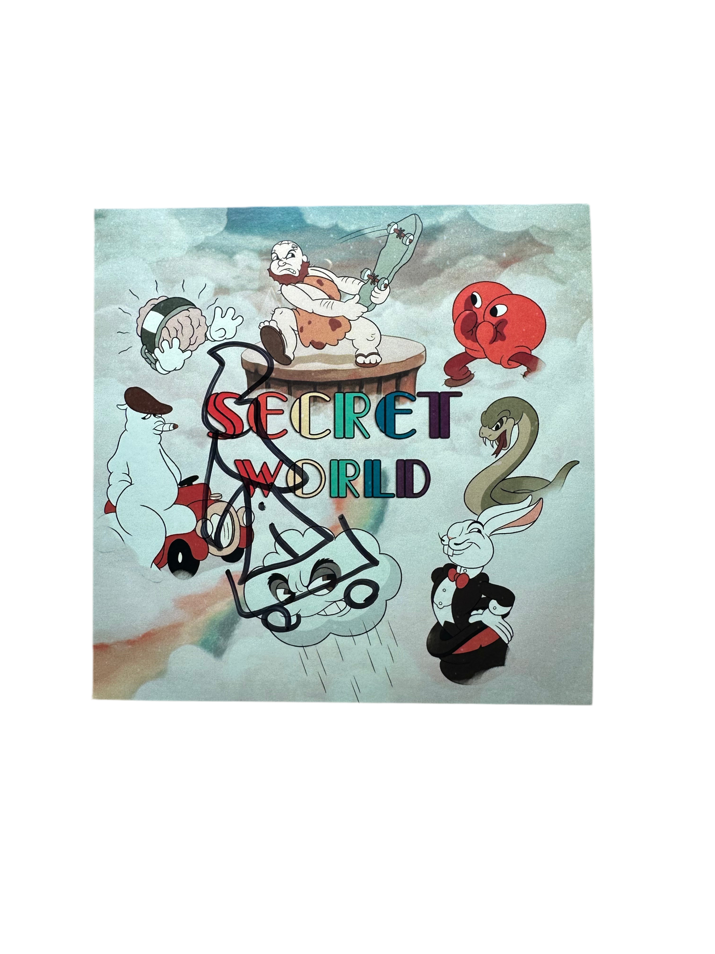 SECRET WORLD AUTOGRAPHED CD