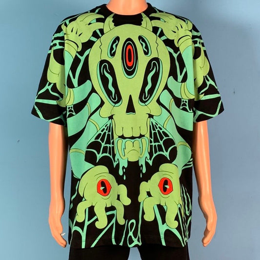 SKULL SPIDER HEAVYWEIGHT SHIRT (pre order)
