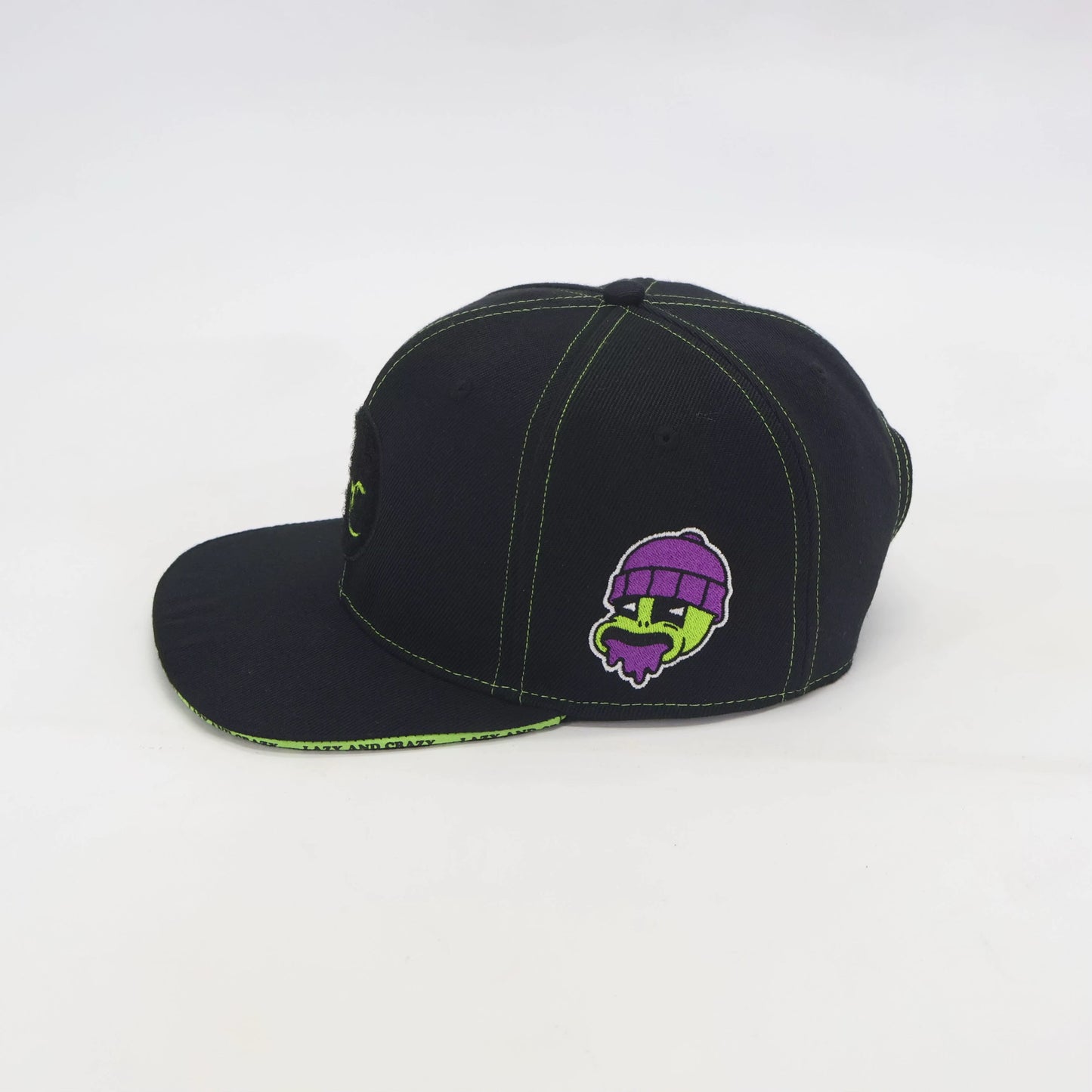 L&C SLIME SNAPBACK HAT (Comes with ONE random patch!)