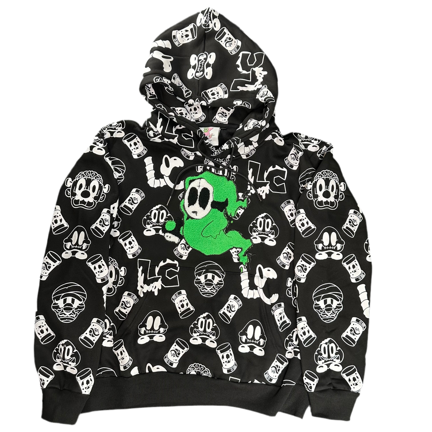 MELTING MUSHROOM EMBROIDERED HOODIE (pre order)