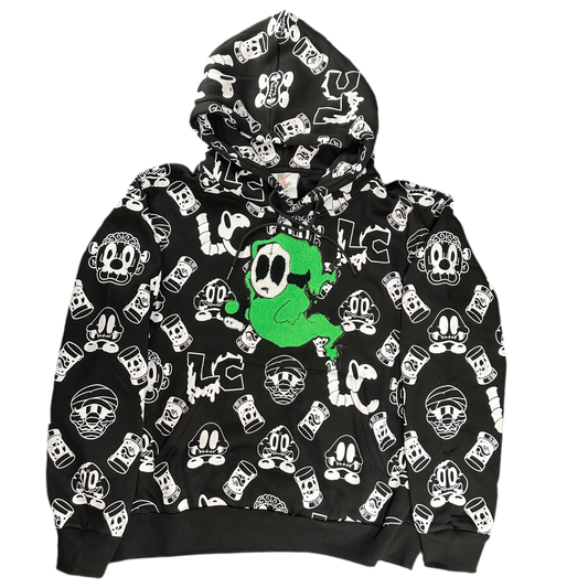 MELTING MUSHROOM EMBROIDERED HOODIE (pre order)