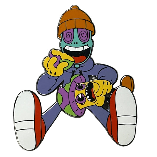 ALIEN MUSHROOM 4” PIN (LE/50)