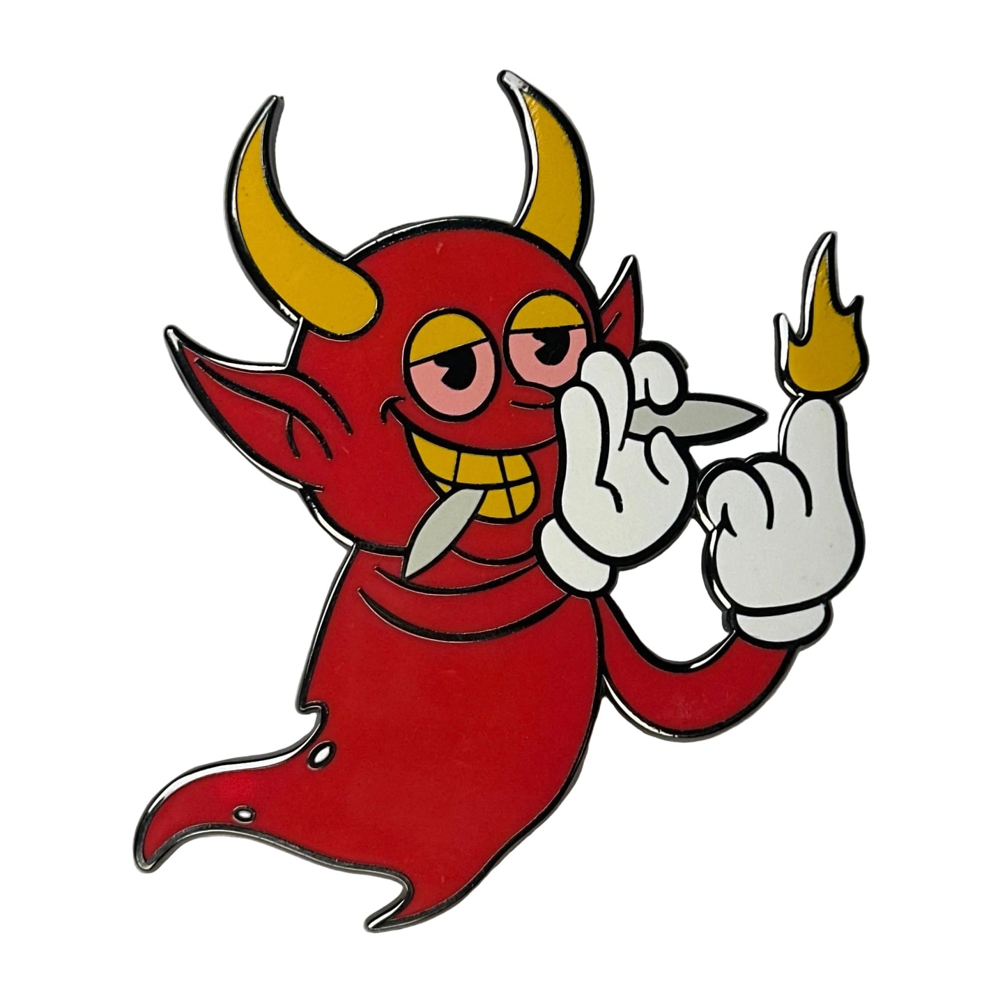 DEVIL FLAME 4” PIN (LE/50)