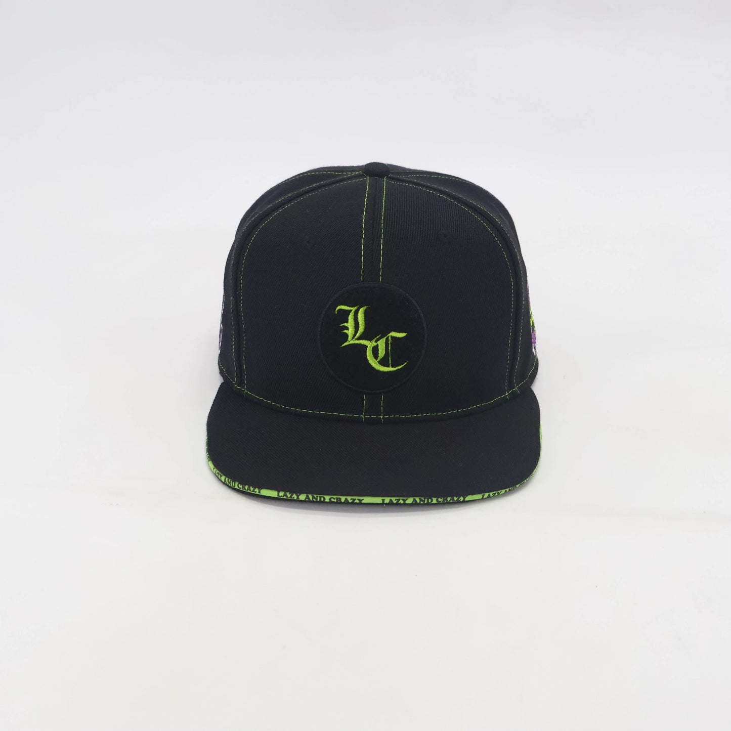 L&C SLIME SNAPBACK HAT (Comes with ONE random patch!)