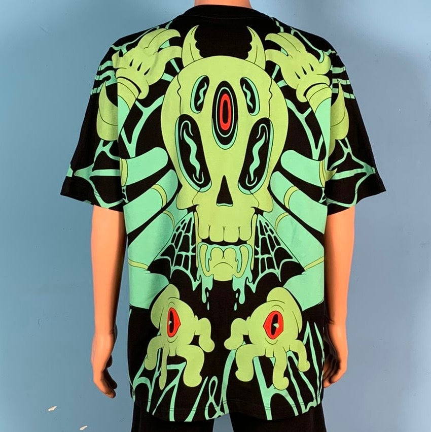 SKULL SPIDER HEAVYWEIGHT SHIRT (pre order)