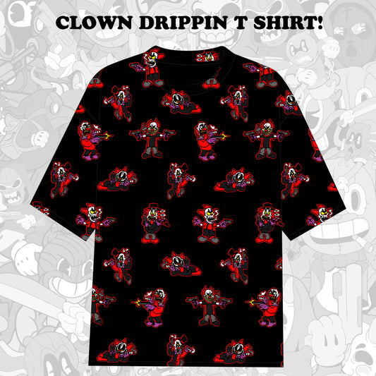 CLOWN DRIPPIN T SHIRT (pre order)