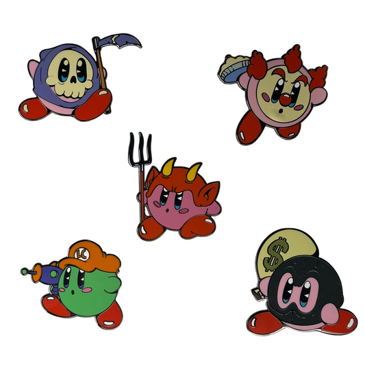 PINK BUBBLEGUM PINS (only 50 made)