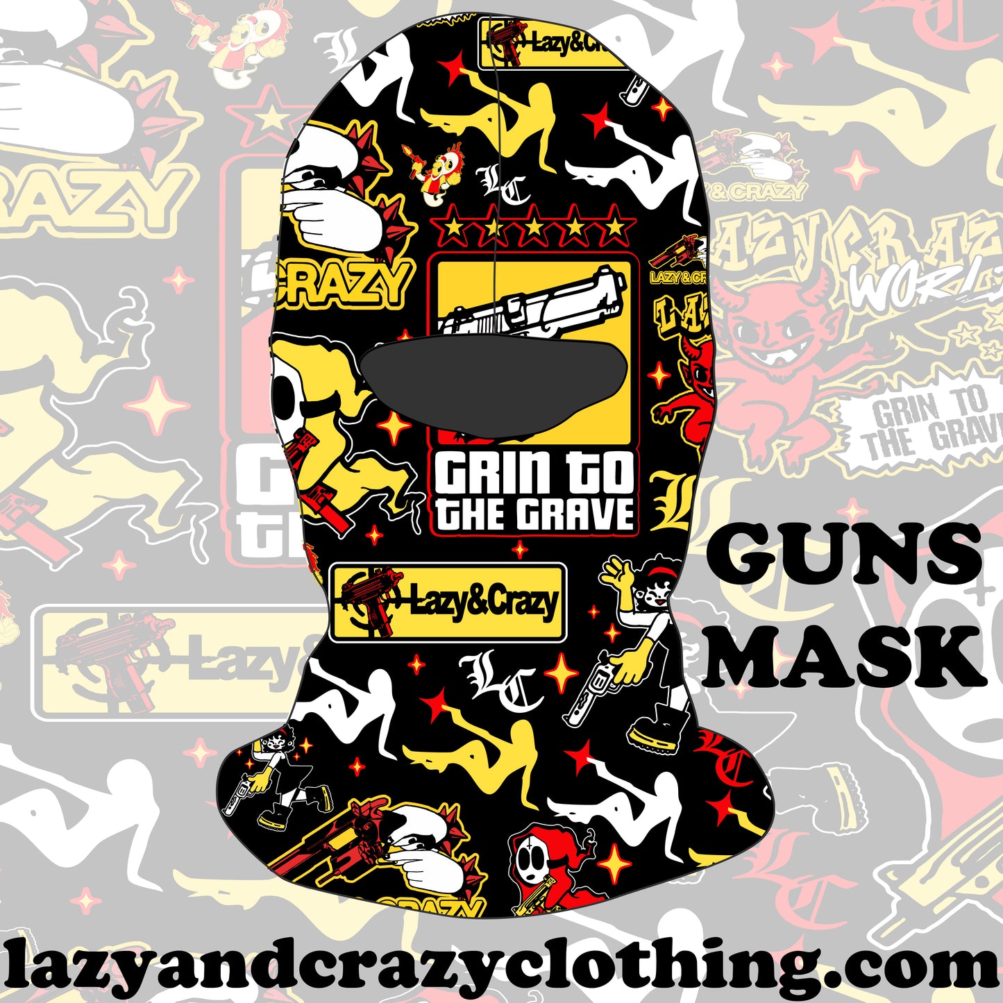 GUNS MASK (pre order)