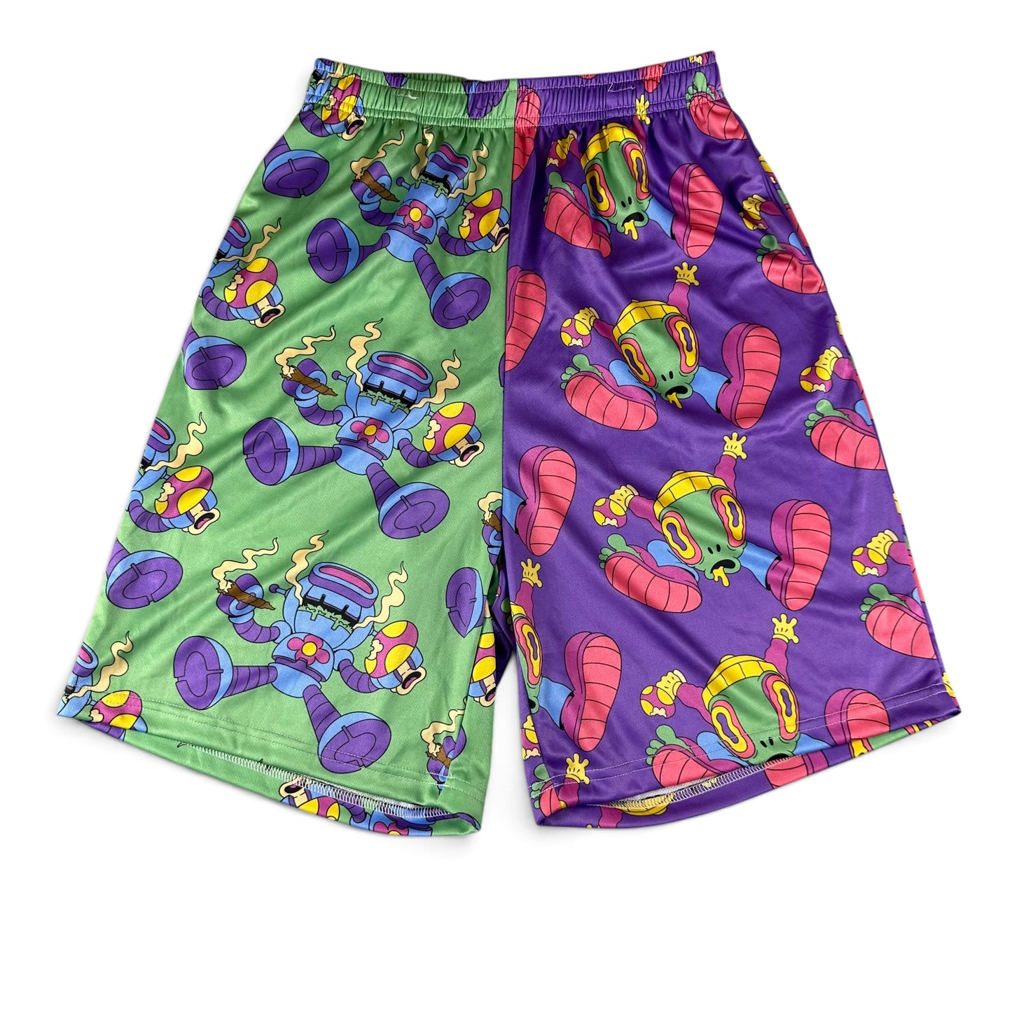 ROBOT ALIEN BASKETBALL SHORTS GOTJ25 (Ships this week!)