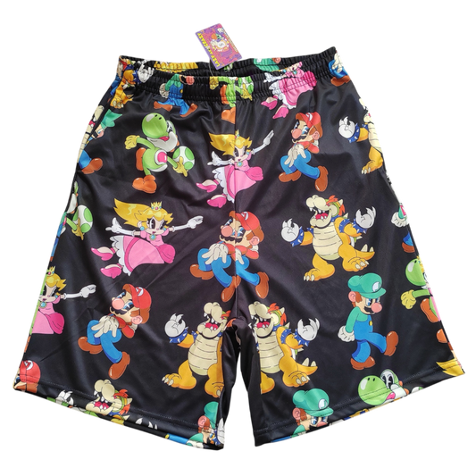 SUPER MARIO BASKETBALL SHORTS