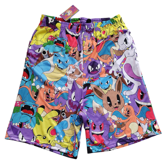 POKE MEGA BASKETBALL SHORTS