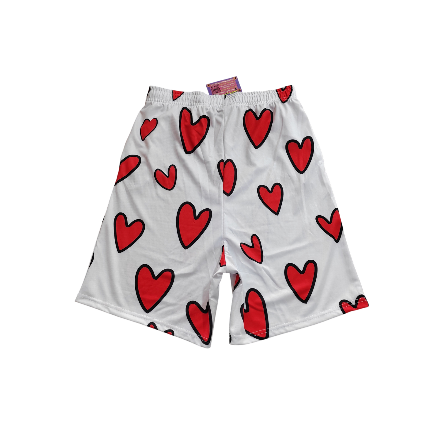 HEARTS BASKETBALL SHORTS
