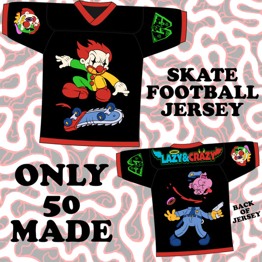 SKATE FOOTBALL JERSEY (pre order)