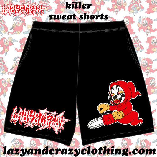 KILLER SWEAT SHORTS (pre order)