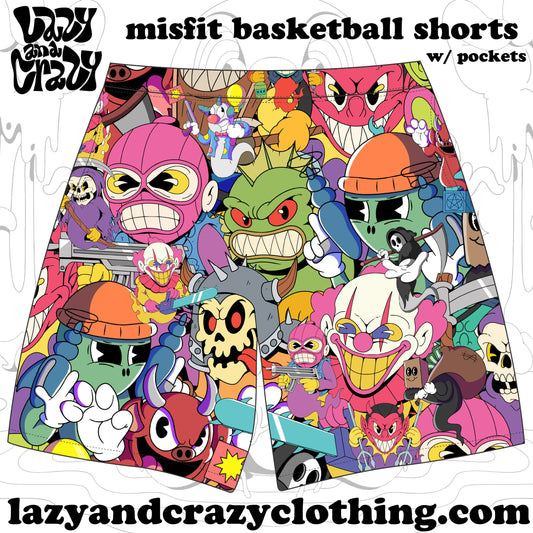 MISFIT MEGA BASKETBALL SHORTS
