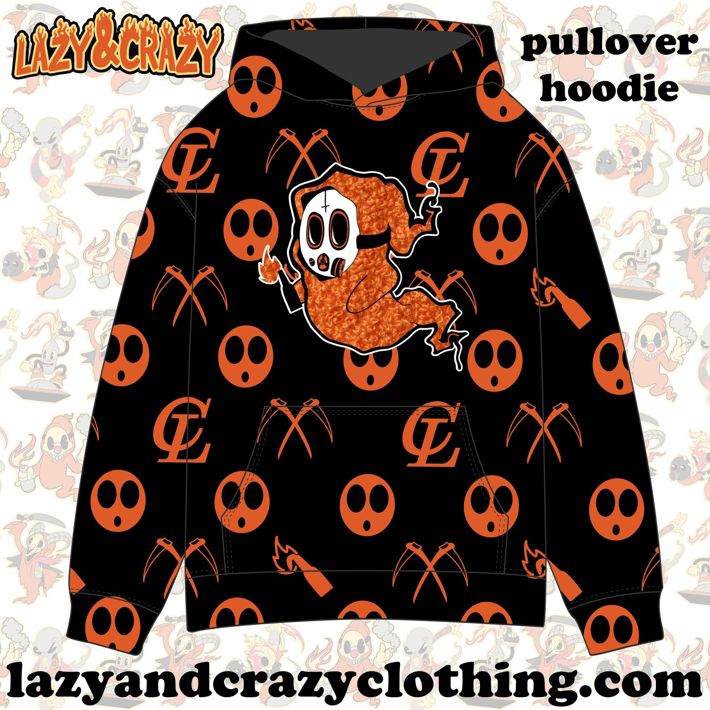 MOLOTOV GREAPER PULLOVER HOODIE (pre order)
