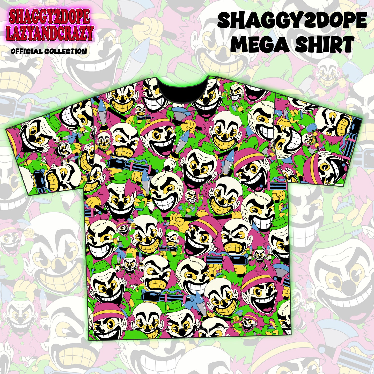 SHAGGY2DOPE MEGA T SHIRT (pre order)