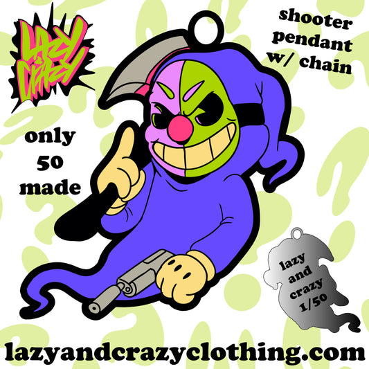 SHOOTER PENDANT W/ CHAIN (pre order)