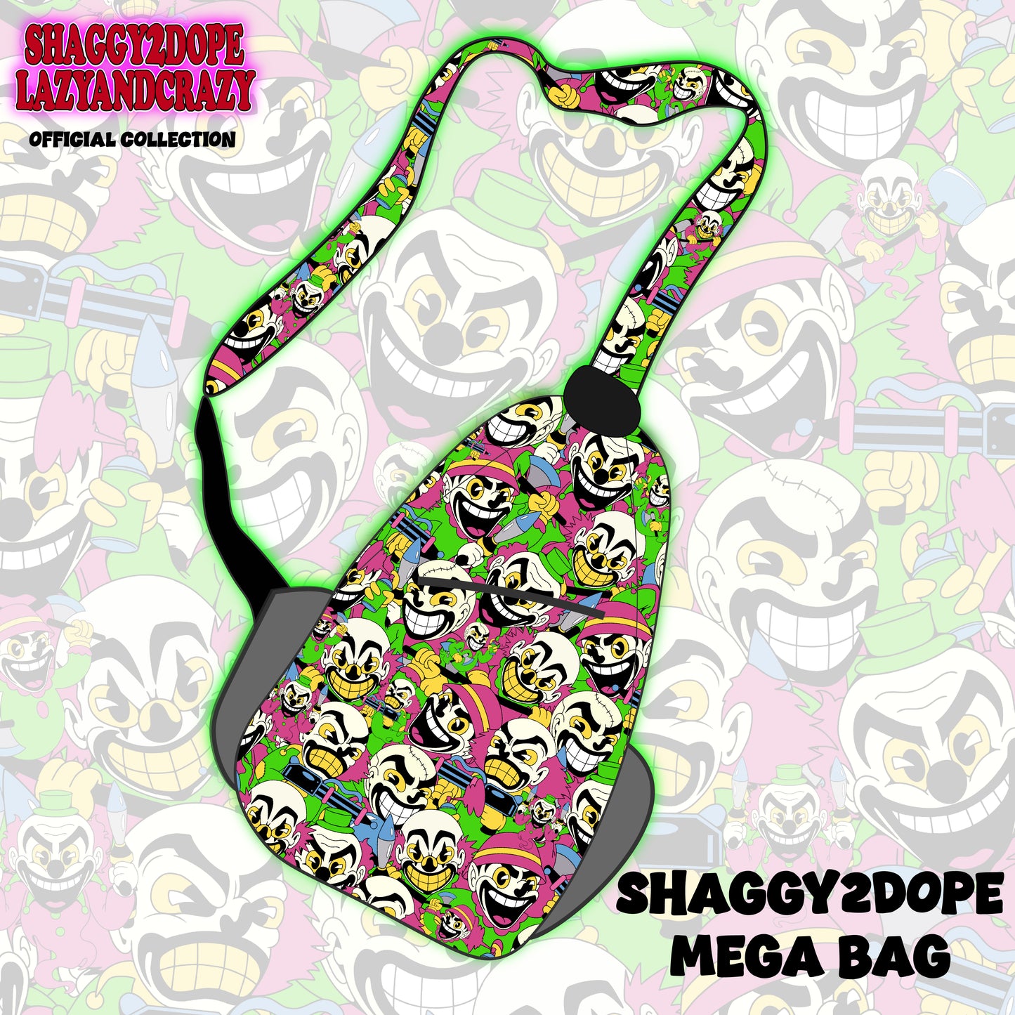 SHAGGY2DOPE MEGA SHOULDER BAGS (pre order)