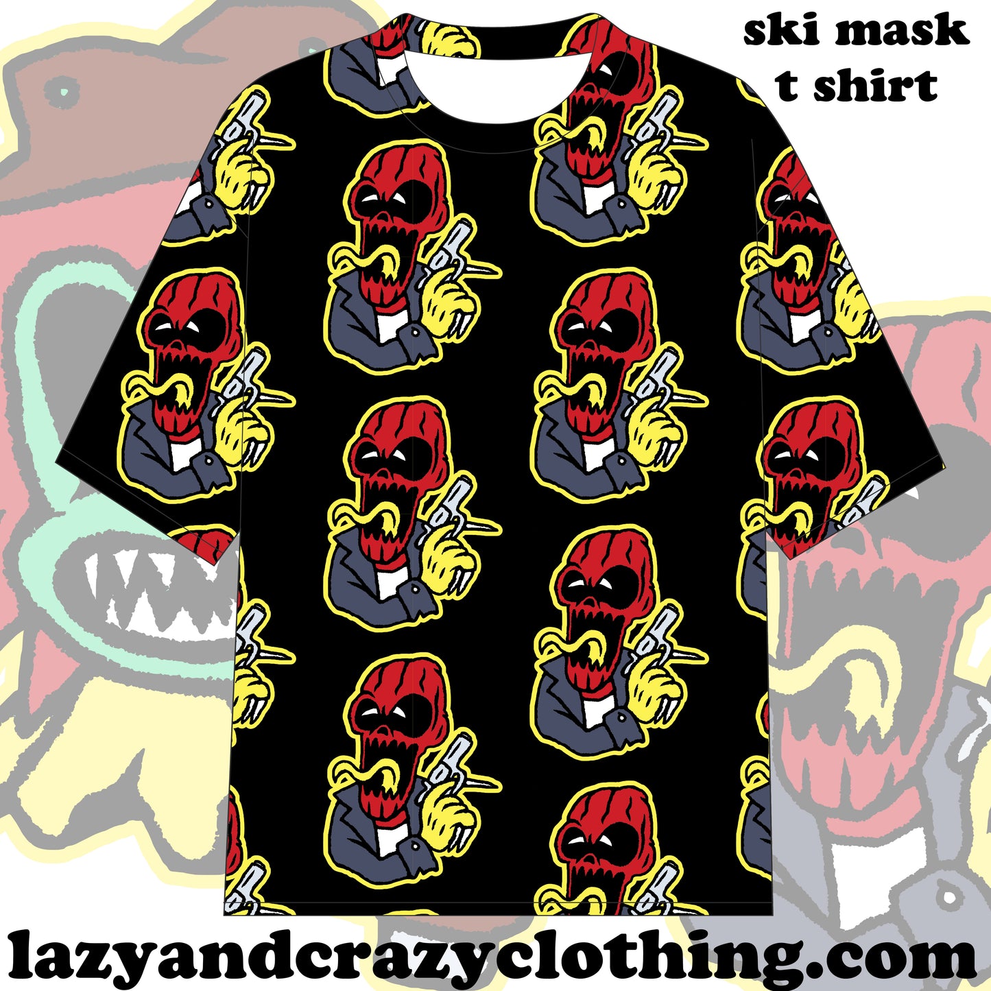 SKI MASK T SHIRT (pre order)