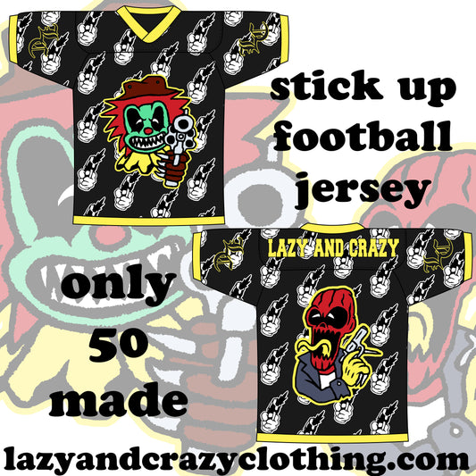 STICK UP FOOTBALL JERSEY (pre order)