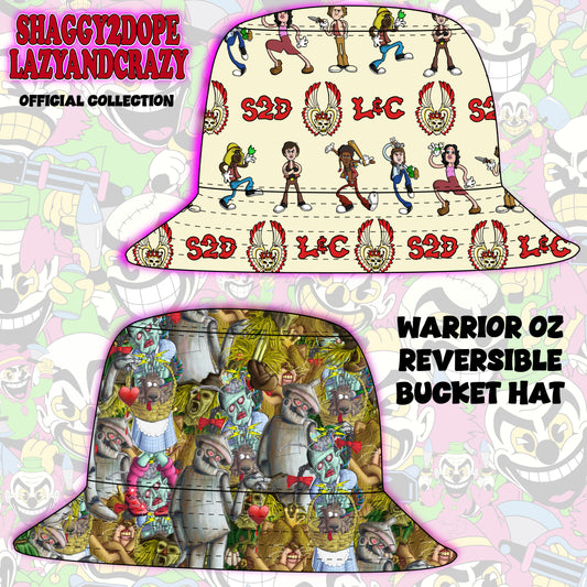WARRIOR/OZ BUCKET HAT (pre order)
